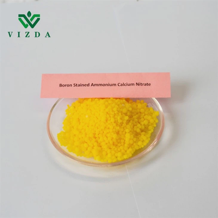 Calcium-Ammonium-Nitrat mit borgelbem Granulatdünger