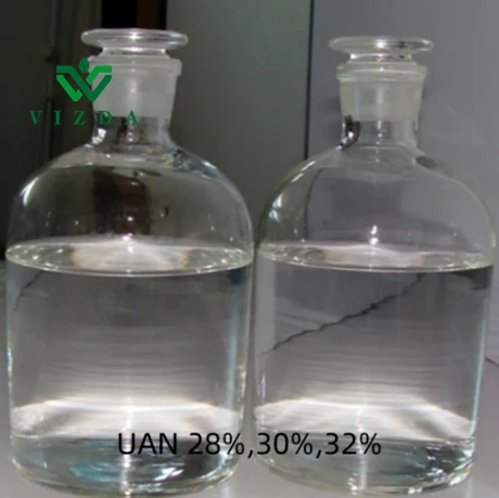 Verbesserte Chlorophyllproduktion für die Pflanzengesundheit. Harnstoff-Ammoniumnitrat (UAN)-Flüssigkeit